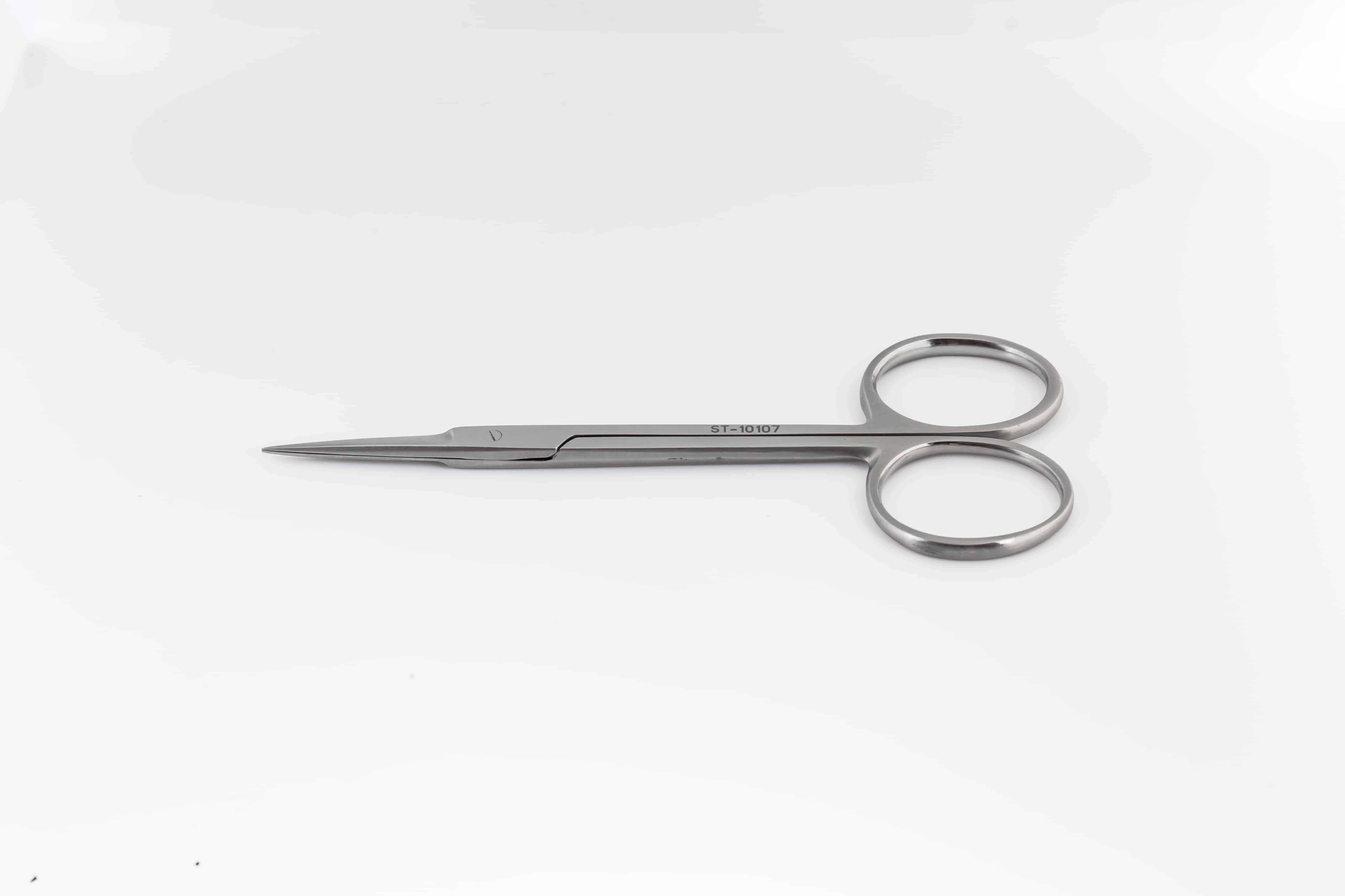 Iris Operating Straight Sharp/Sharp Scissors 10.5 Cm Stainless Steel